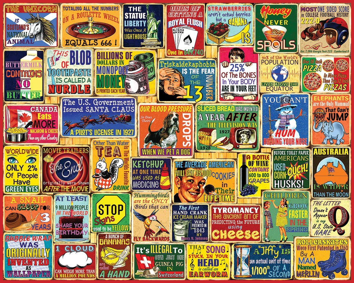 Set of 3: Artist Steve Cameron - Collage Bundle 1000 piece