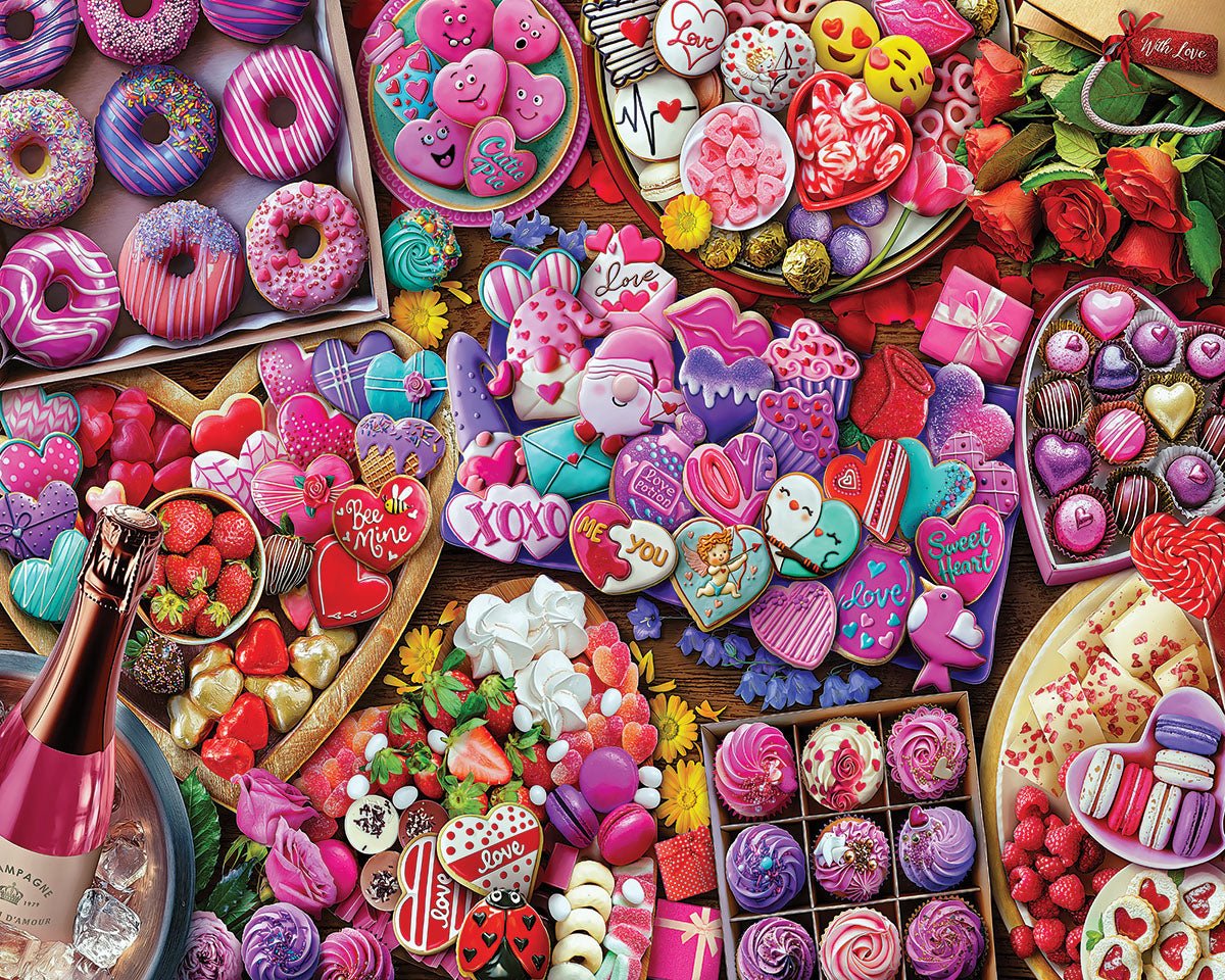 Love Treats (2044pz) - 1000 Piece Jigsaw Puzzle