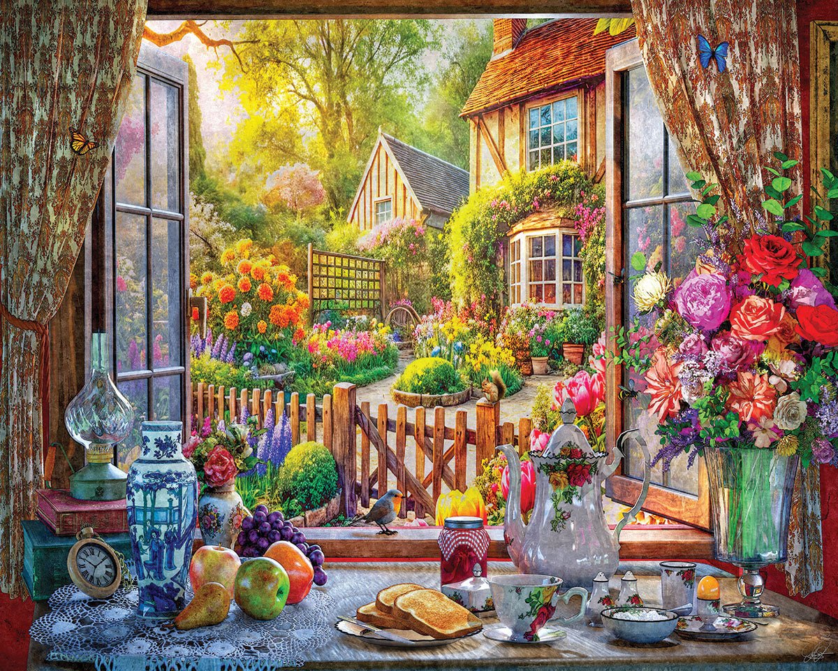 Country Breakfast (2095pz) - 1000 Piece Jigsaw Puzzle