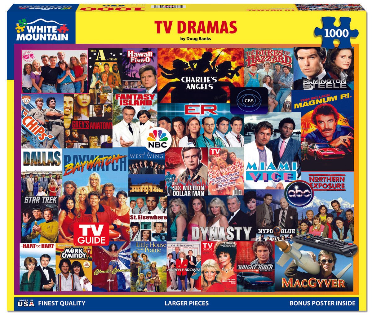 TV Dramas (2115pz) - 1000 Piece Jigsaw Puzzle